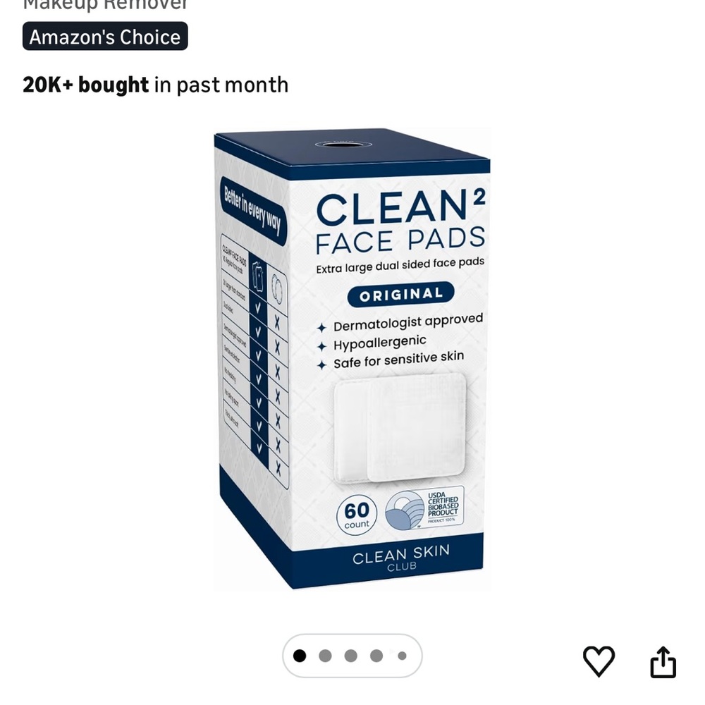 Clean Skin Club Face Pads